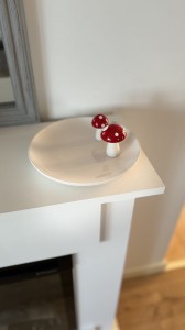 MUCHOMOR GRZYB PORCELANOWY TALERZ