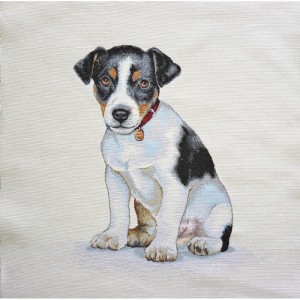 PODUSZKA GOBELINOWA PIES JACK RUSSEL TERRIER
