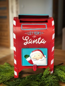 ŚWIĄTECZNA SKRZYNKA NA LISTY SANTA